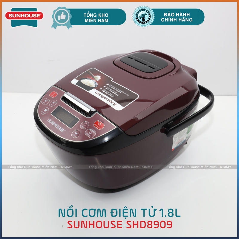 Nồi cơm điện tử 1.8L Sunhouse SHD8909